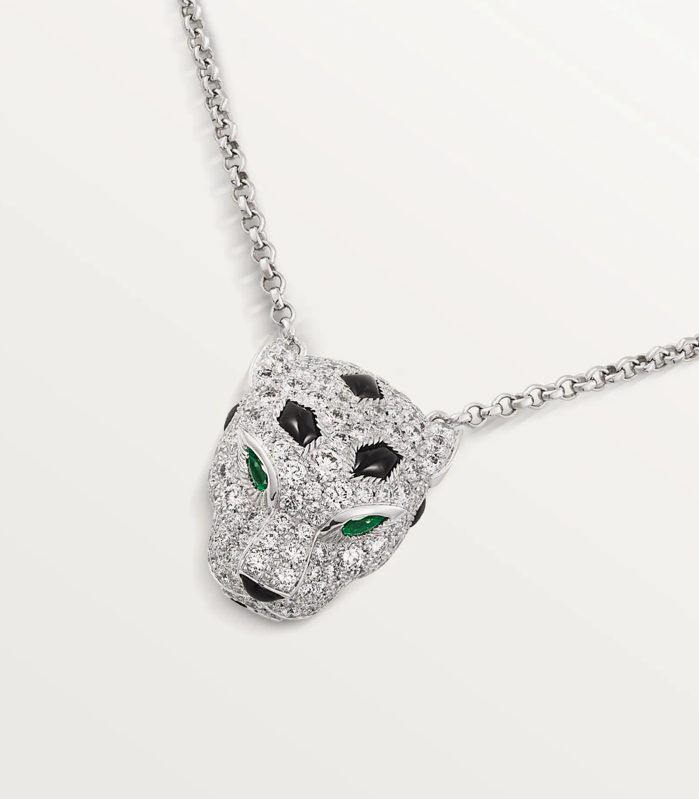 팬더 드 펜던트, 파베 세팅 목걸이